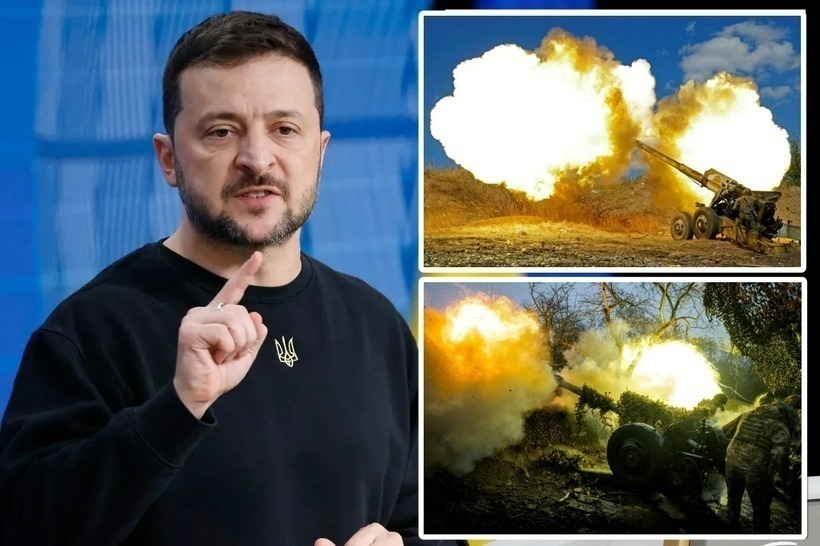 Tổng thống Ukraine Volodymyr Zelensky. Ảnh: NYP