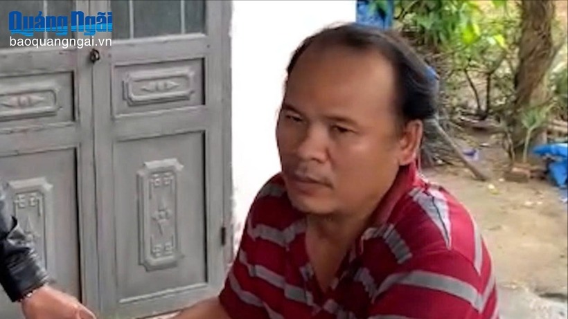 Đối tượng Phạm Quyền. (Ảnh: Báo Quảng Ngãi)