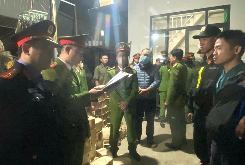 Công an tỉnh Quảng Trị khởi tố, bắt tạm giam đối tượng Nguyễn Thế Lữ. Ảnh: Báo Quảng Trị