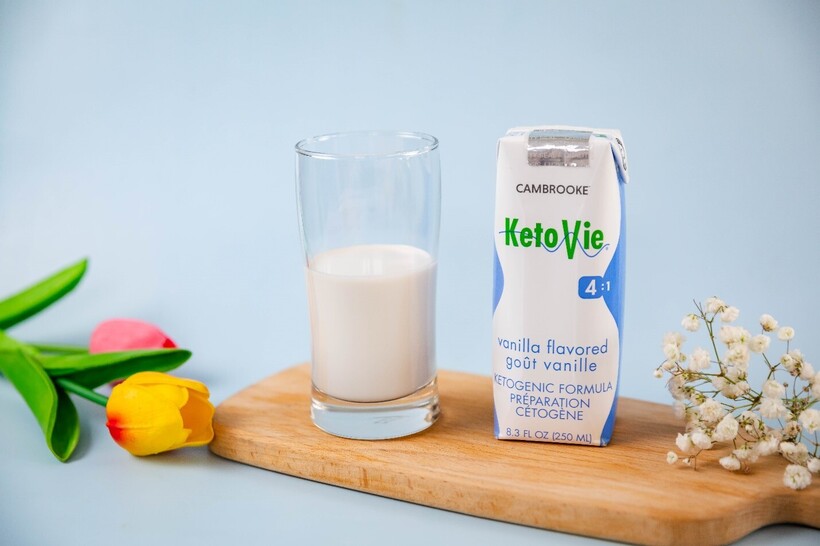 Thực phẩm dinh dưỡng y học: KetoVie® 4:1 – Hương Vani.