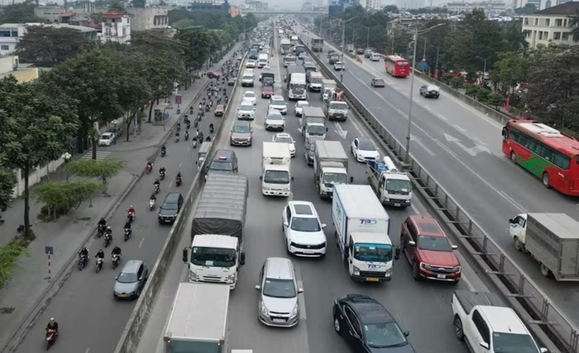 Hà Nội sẽ cấm xe tải từ 2 tấn trở lên hoạt động trong nội đô vào ban ngày từ 15/1.
