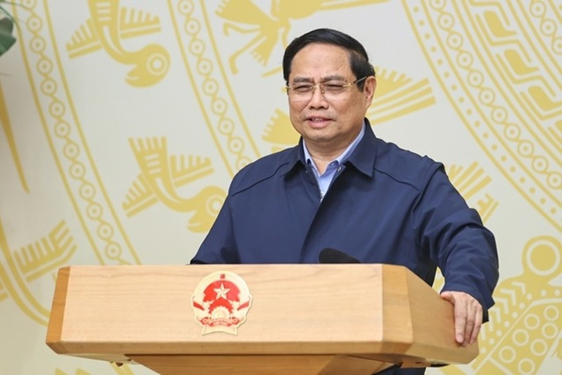 Thủ tướng Phạm Minh Chính yêu cầu phát triển nhà ở cho người thu nhập trên 20 triệu đồng/tháng (Ảnh: VGP).