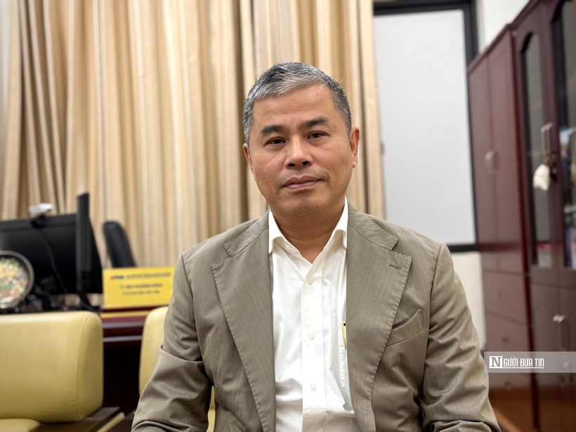 TS. Bùi Phương Đình – Phó Giám đốc Học viện Hành chính và Quản trị công (Ảnh: Hoàng Bích).