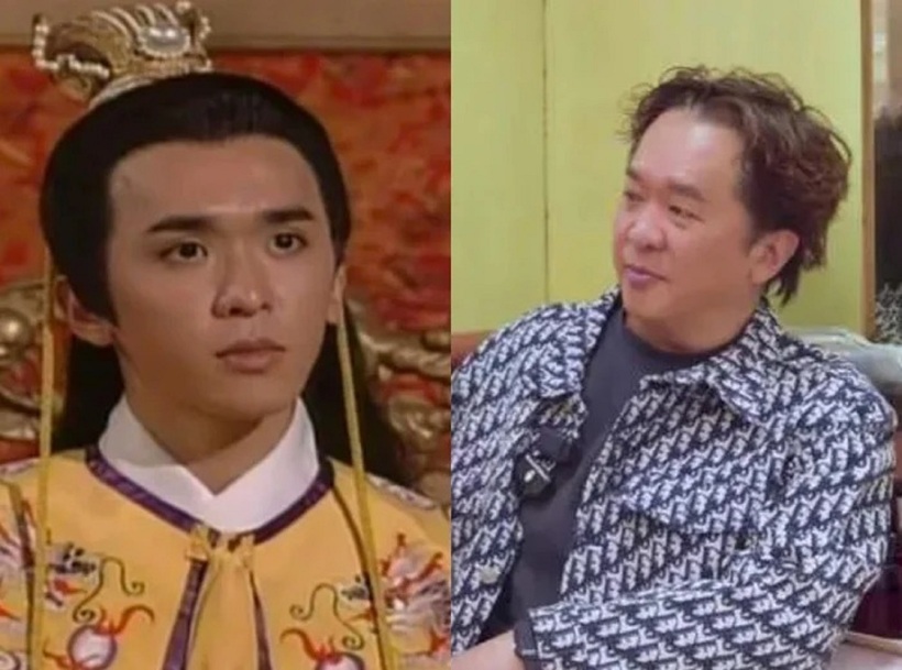 Đặng Triệu Tôn thời trẻ (trái) và hiện tại