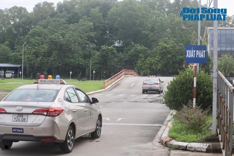 Phòng CSGT Công an tỉnh Thái Nguyên tổ chức kỳ thi sát hạch, cấp GPLX