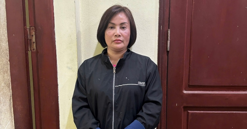 Đối tượng Nguyễn Thị Thuỷ. (Ảnh: Công an Hà Nội)