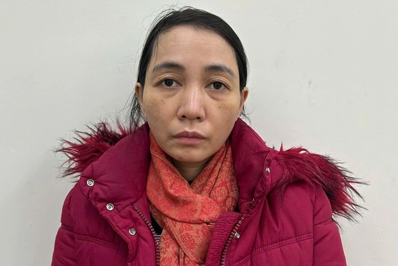 Đối tượng Nguyễn Thị Minh Nguyệt. (Ảnh: Công an Hải Phòng)