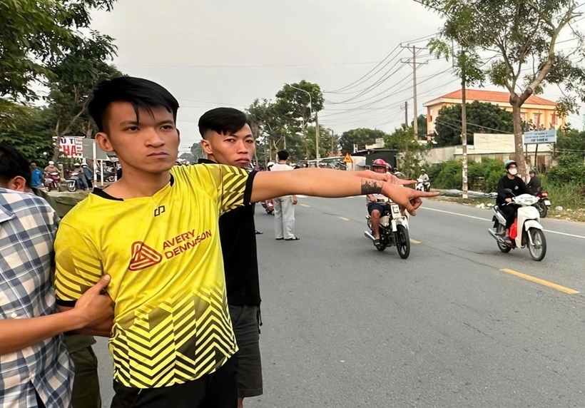 2 đối tượng thực hiện vụ cướp giật tài sản, gây tai nạn chết người ở Tây Ninh. (Ảnh: Báo Tây Ninh).