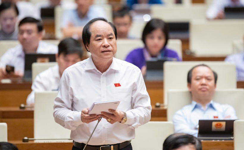 ĐBQH Trương Xuân Cừ. (Ảnh: Media Quốc hội)