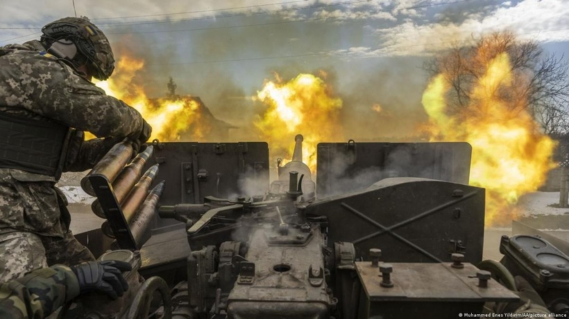 Nga tận dụng điểm yếu về nhân lực của Ukraine để tiến công. Ảnh: Muhammed Enes Yildirim/AA/picture alliance