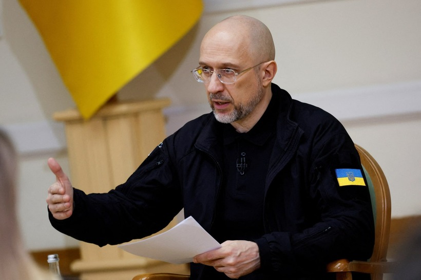 Phó Thủ tướng thứ nhất kiêm Bộ trưởng Năng lượng Ukraine Denys Shmyhal. Ảnh: Reuters