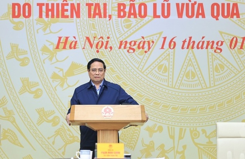 Thủ tướng Phạm Minh Chính phát biểu tại hội nghị (Ảnh: VGP).