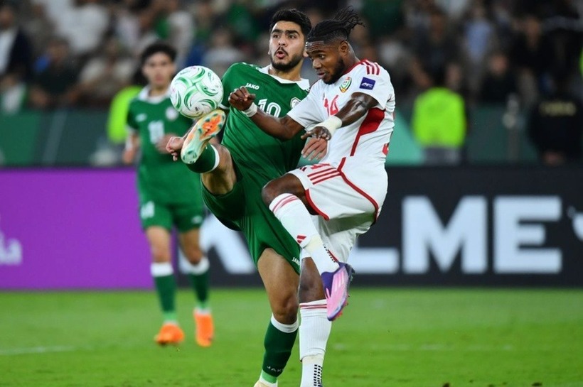 U23 UAE chơi rất tốt ở hiệp 1.