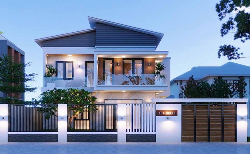 Mẫu biệt thự 2 tầng kết hợp hài hòa giữa thẩm mỹ tinh tế, công năng khoa học và khả năng thích ứng linh hoạt với nhiều điều kiện diện tích, ngân sách khác nhau.