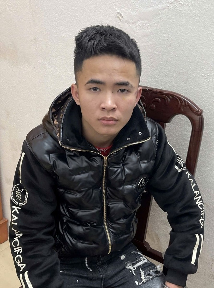 Đối tượng Nguyễn Đại Dương tại Cơ quan Công an. (Ảnh: Công an tỉnh Ninh Bình)