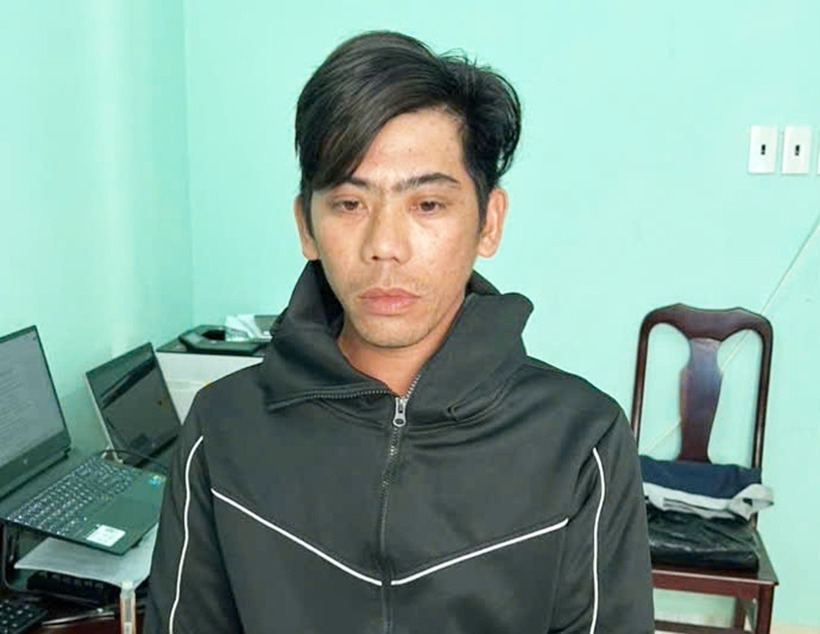 Bị can Nguyễn Tuấn Anh tại cơ quan công an. Ảnh: Người Lao Động.