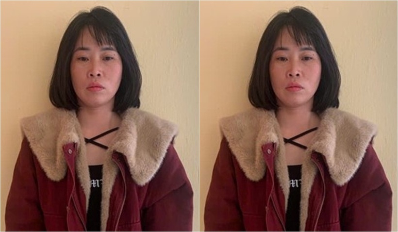 Đối tượng môi giới mại dâm Nguyễn Thị Mai. Ảnh: Công an TP Hà Nội.