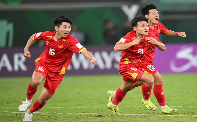 U23 Việt Nam chạm trán U23 Trung Quốc ở bán kết. (Ảnh: Ted Trần)