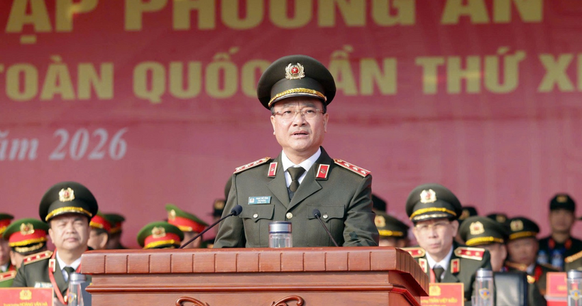 Thứ trưởng Phạm Thế Tùng phát lệnh xuất quân đảm bảo ANTT Đại hội XIV của Đảng.