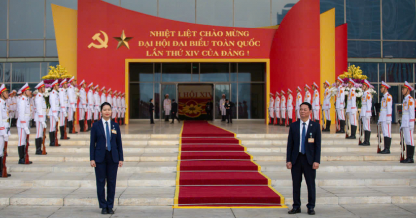 Các lực lượng đảm bảo tuyệt đối an ninh, an toàn địa điểm tổ chức Đại hội XIV.