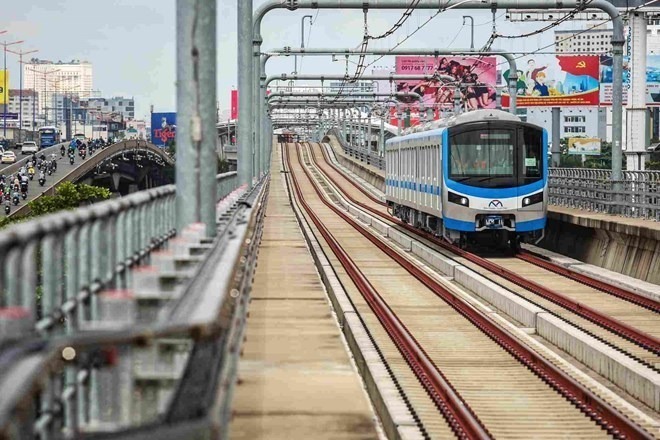 TP.HCM gia hạn thời điểm hoàn thành thi công Metro số 1 đến quý IV/2026. (Ảnh: Lao động)