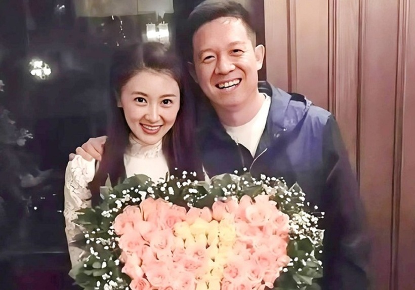 Cặp đôi Cam Vy và Giả Dược Đình thời điểm đang hạnh phúc (Ảnh: Sohu)