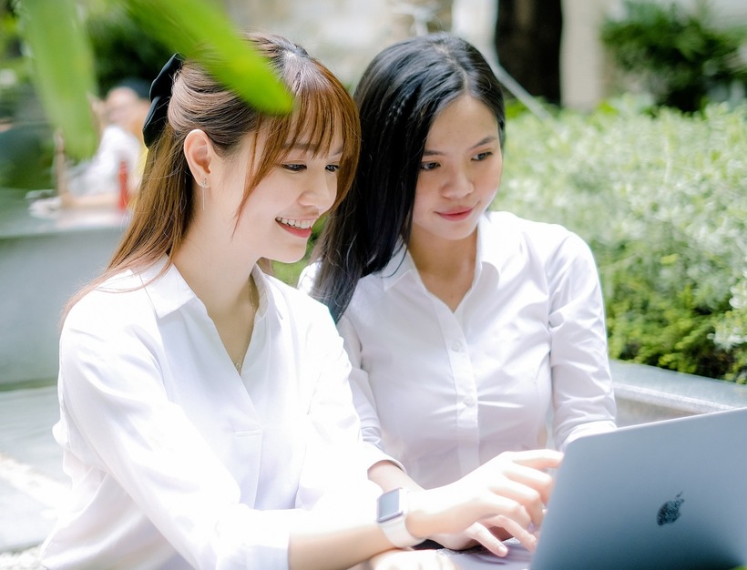 Sinh viên Đại học Kinh tế TP.HCM. Ảnh: VietNamnet