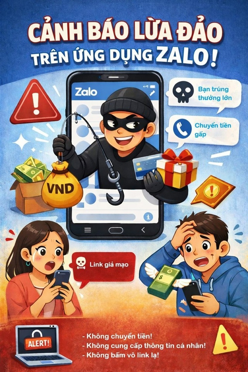 Cảnh báo các hình thức lừa đảo mới qua ứng dụng Zalo - 1