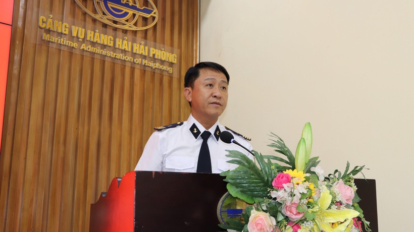 Giám đốc Cảng vụ Hàng hải Hải Phòng Bùi Nguyên Khôi.