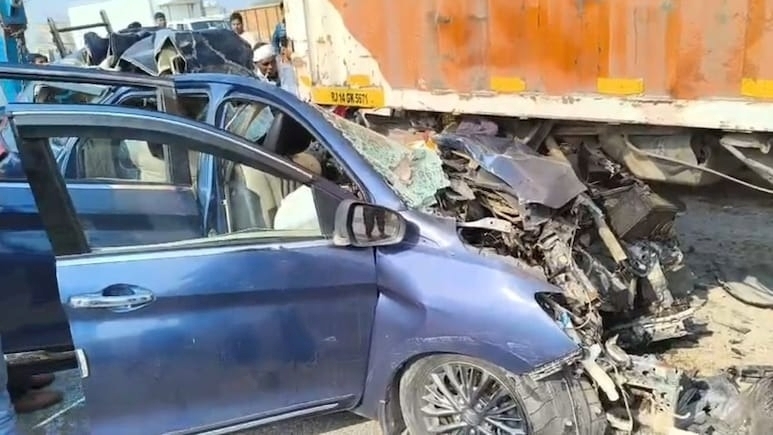 Hiện trường vụ tai nạn. Ảnh: NDTV