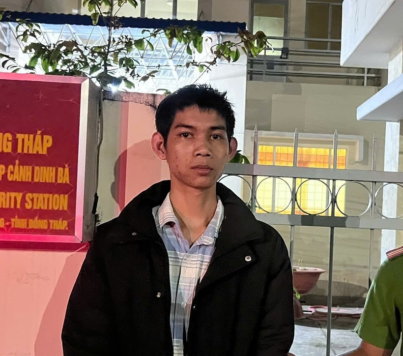 Đối tượng Trần Văn Hoài. Ảnh: Công an tỉnh Tây Ninh.