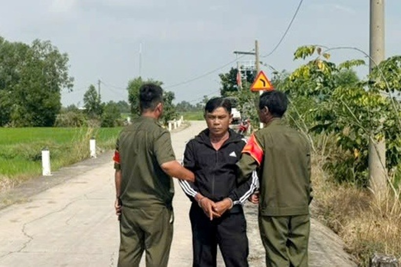 Đối tượng Nguyễn Văn Nang bị bắt giữ.