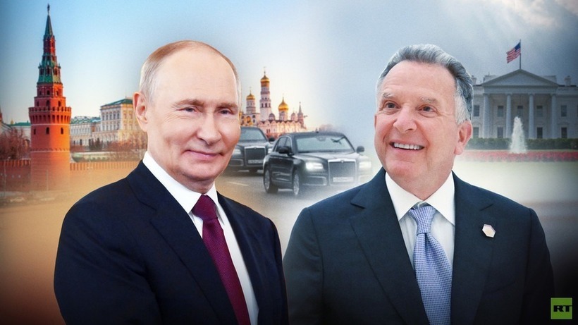 Tổng thống Nga Vladimir Putin và Đặc phái viên Mỹ Steve Witkoff. Ảnh: RT
