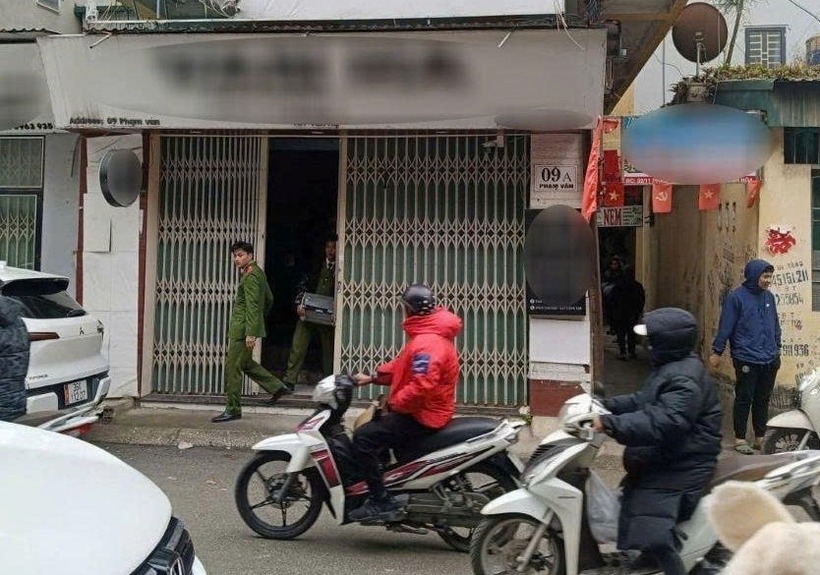 Ngôi nhà nơi xảy ra vụ việc.