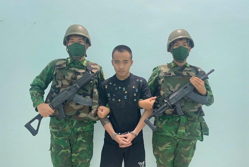 Đối tượng Nguyễn Thành Đạt bị bắt giữ. Ảnh: Báo Tây Ninh