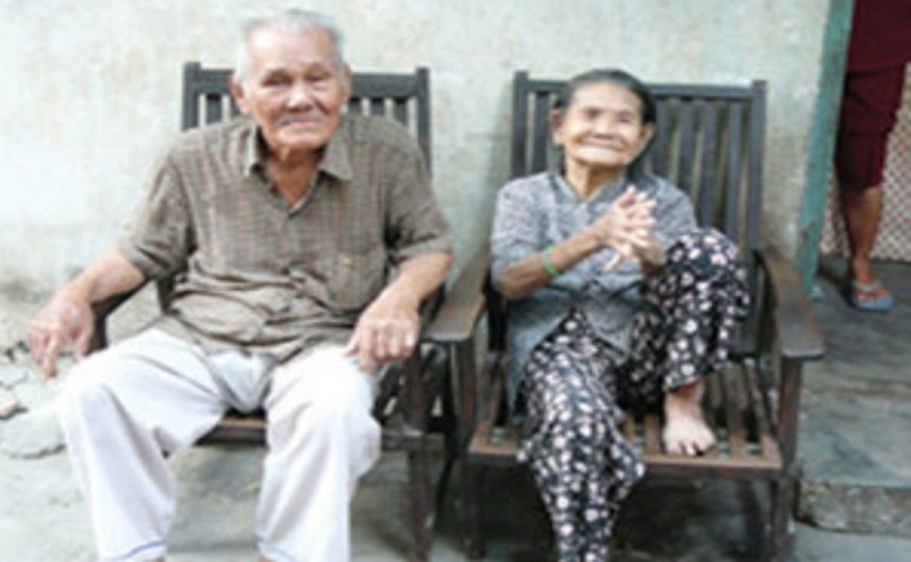 Ông Hết sau khi trúng số độc đắc 7,6 tỷ đồng.