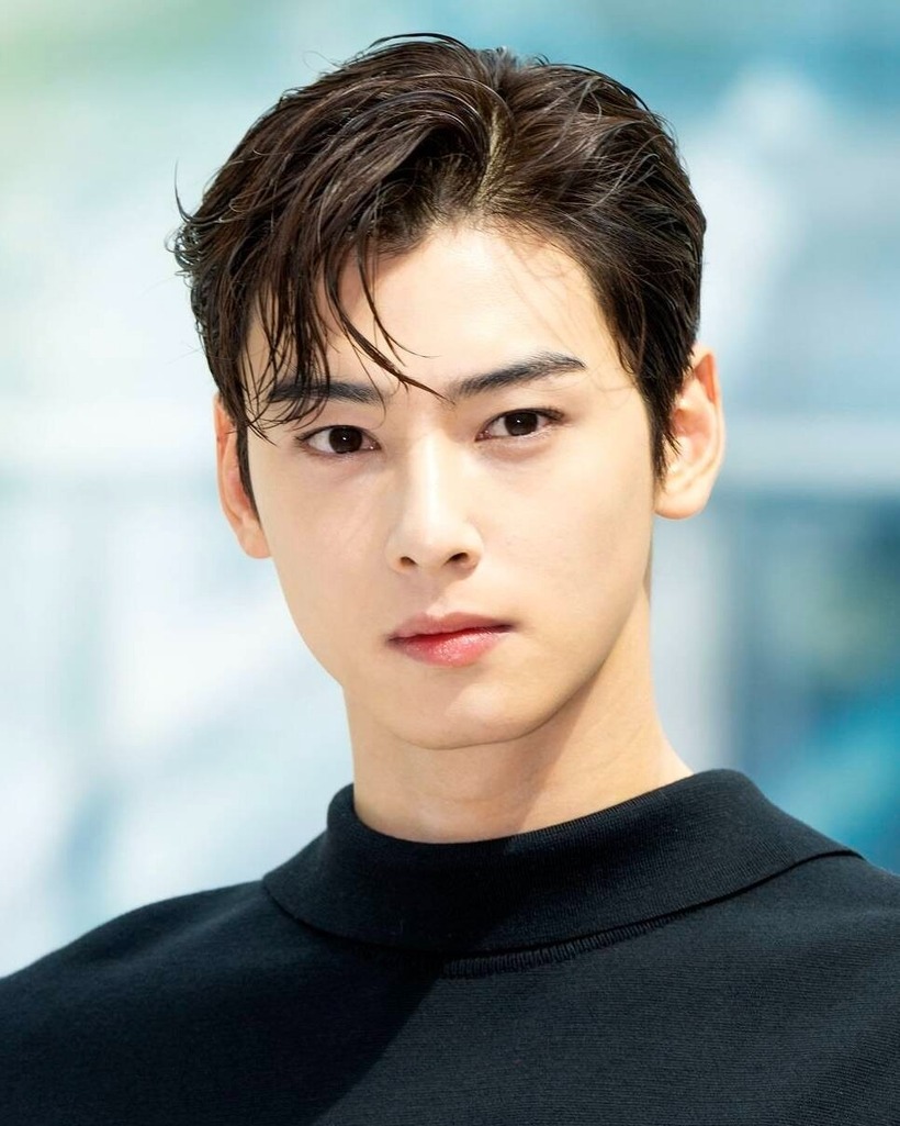 Cha Eun Woo (Astro) từng được ca ngợi là "mỹ nam đẹp nhất Hàn Quốc". Ảnh: Lotte
