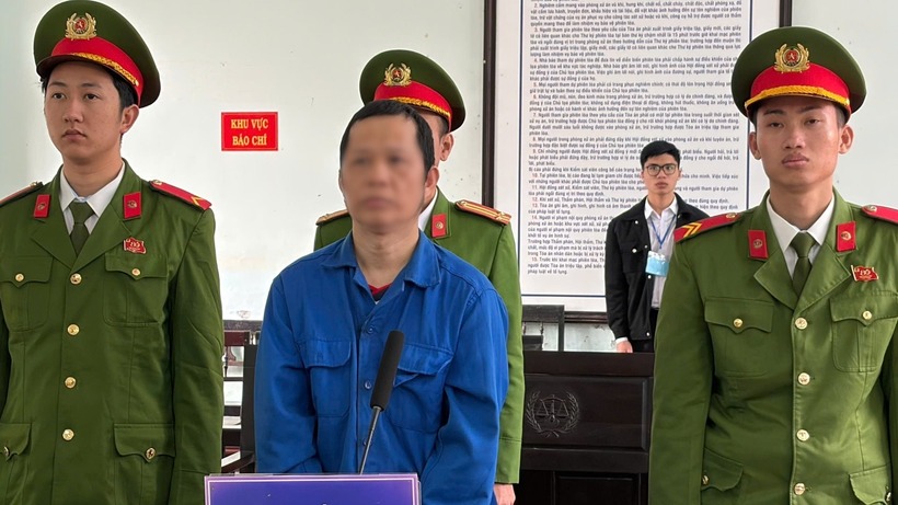 Bị cáo Nam tại tòa. Ảnh: Công Lý