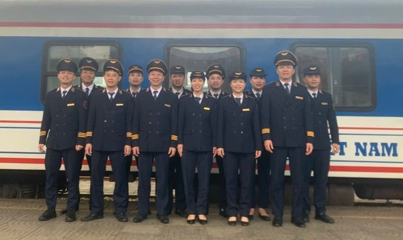 Tổ tàu SE20 đạt nhiều thành tích trong các hoạt động của ngành Đường sắt. (Ảnh: Đường sắt Việt Nam).