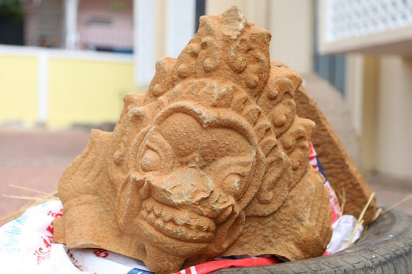 Phù điêu sư tử (Ảnh: Dân Trí).