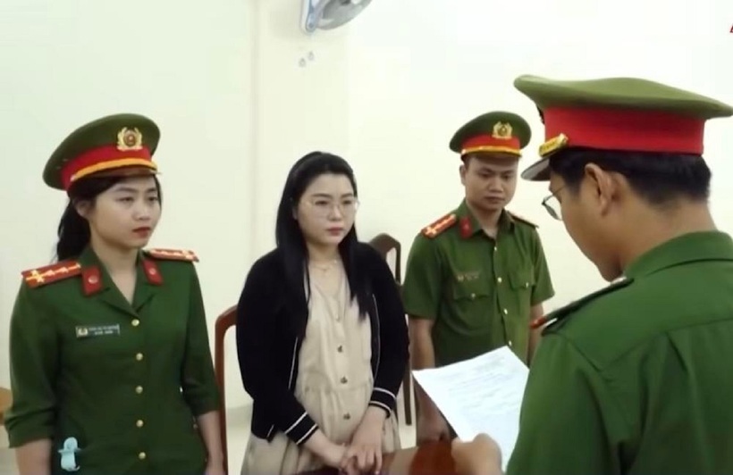 Bị can Hồ Thị Dung Thoa. Ảnh: Tiền Phong