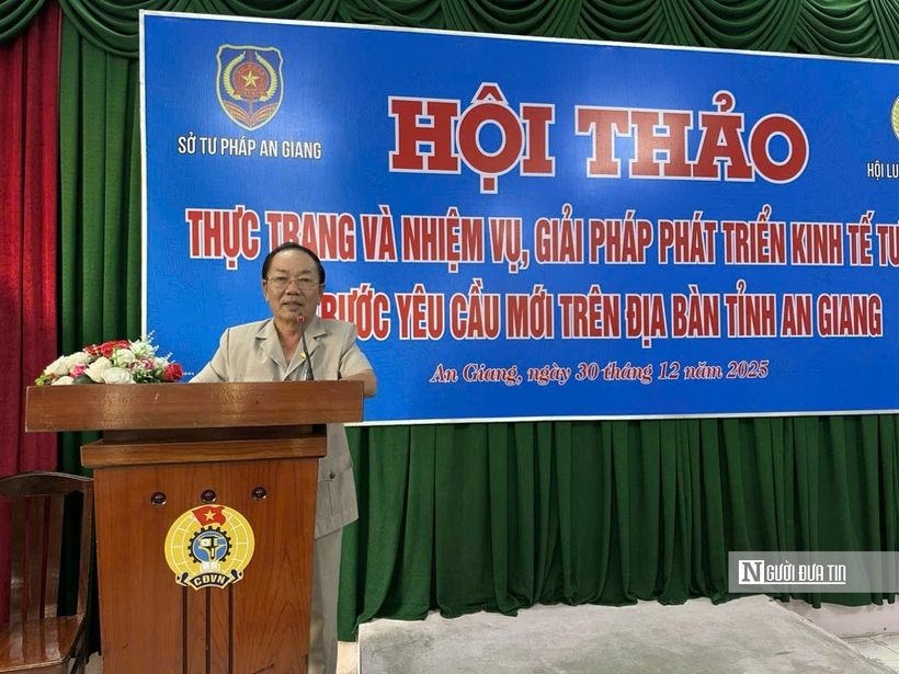 Luật gia Trần Thanh Phong, Chủ tịch Hội Luật gia tỉnh An Giang (mới).