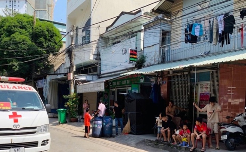 Hiện trường vụ việc đau lòng. (Ảnh: Người lao động)