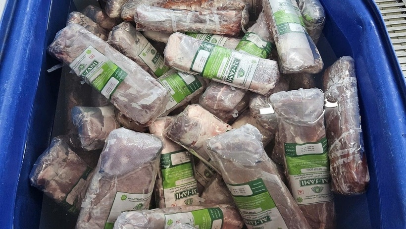 Loại thịt trâu Ấn độ giá rẻ được nhóm đối tượng dùng để hồ biến thành bò Wagyu. Ảnh: Dân Việt