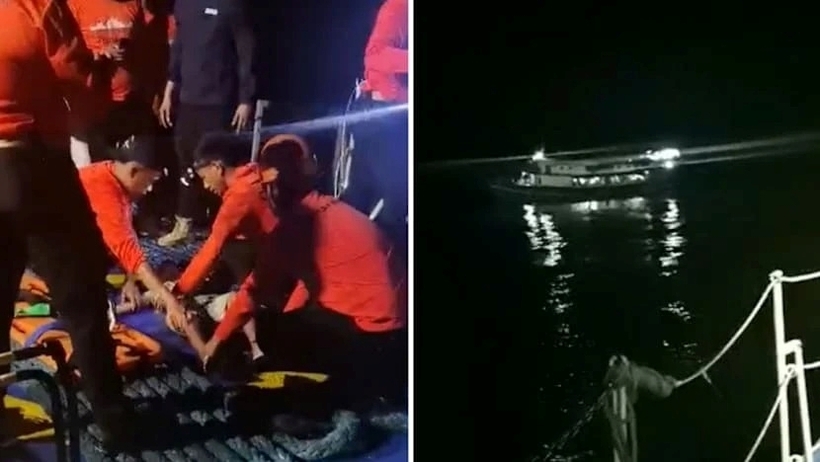 Hiện trường vụ việc. Ảnh: Facebook/Daryll Canillo/Pháp luật TP.HCM