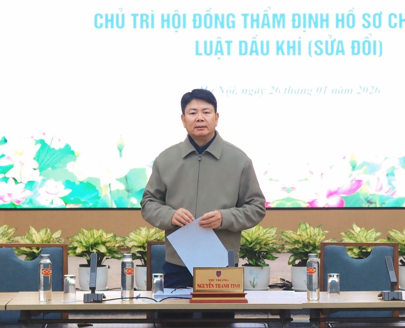 Thứ trưởng Bộ Tư pháp Nguyễn Thanh Tịnh phát biểu. (Ảnh: Đại biểu nhân dân)