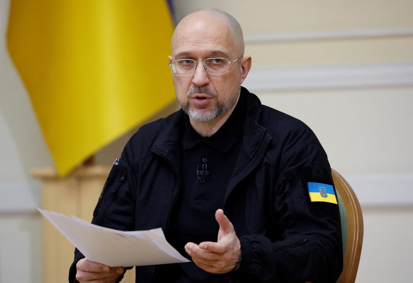 Bộ trưởng Năng lượng Ukraine Denys Shmyhal. Ảnh: Reuters