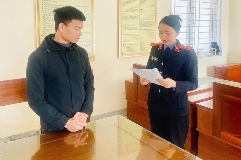 Lê Văn Đạt bị khởi tố. Ảnh: Pháp luật TP.HCM