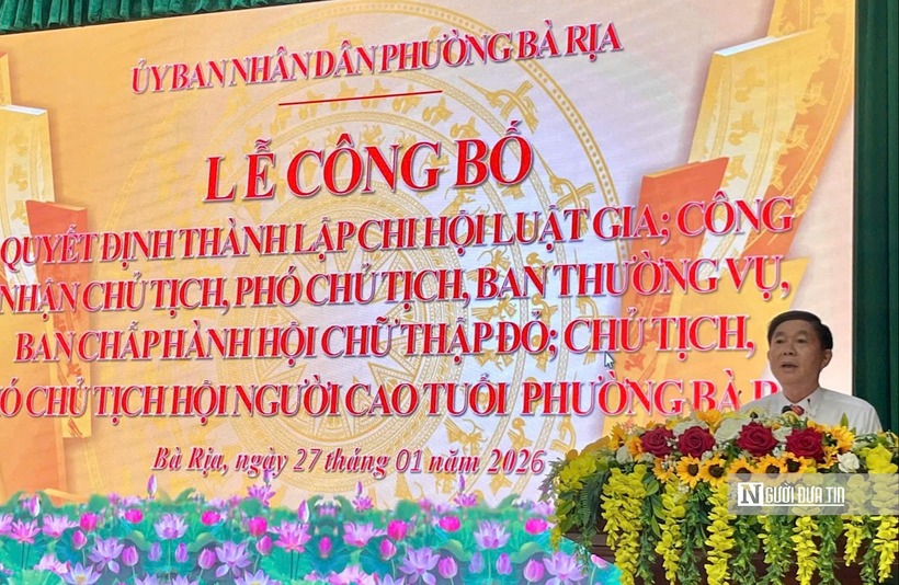 Luật gia Đoàn Ngọc Hải, Phó Chủ tịch Hội Luật gia Tp.Hồ Chí Minh phát biểu.