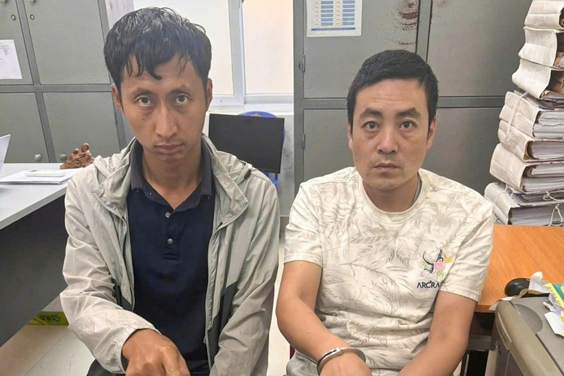 Hai đối tượng liên quan đến vụ trộm (Ảnh: Công an Đà Nẵng).